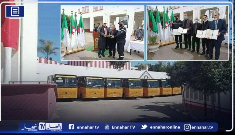 الشلف: توزيع 10 حافلات لتدعيم خطوط النقل المدرسي بمناطق الظل