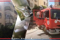 إندلاع حريق مهول بشقة في حي بن سونة بالشلف