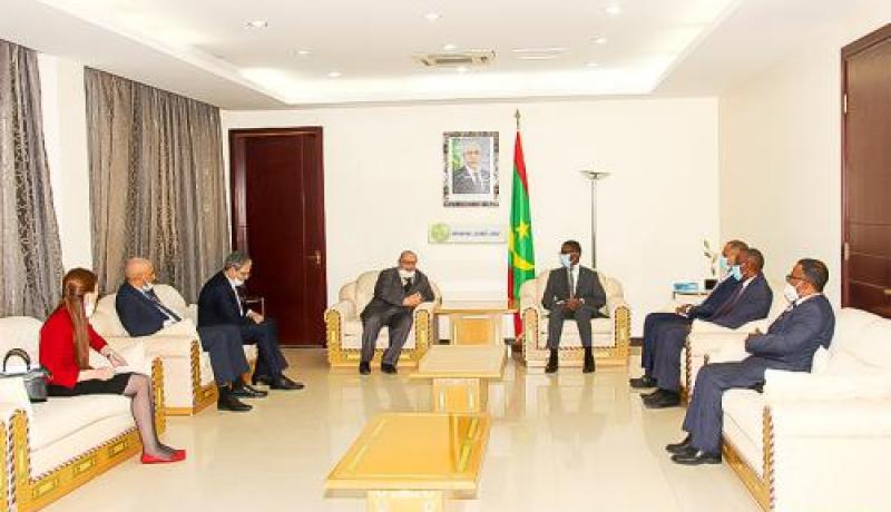 مدير الوكالة الجزائرية للتعاون الدولي يبحث تطوير التعاون مع موريتانيا