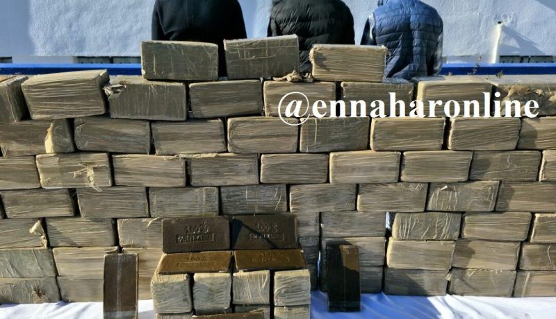 حجز 19 كلغ من الكيف وأزيد من 7000 قرص مهلوس في تندوف