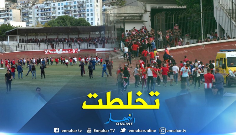 بالصور.. جرحى وأعمال شغب بعد نهاية داربي الإتحاد والشباب