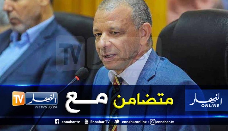 بن ڨرينة يعبر عن تضامنه مع النهار