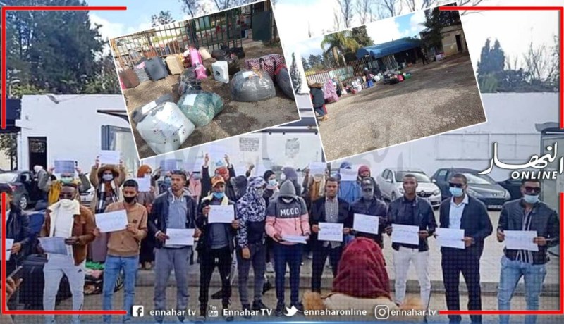 طلبة الجنوب يحتجون أمام الإقامة الجامعية ببن عكنون لعدم توفير النقل للإلتحاق بولاياتهم