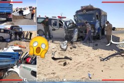 الوادي..5جرحى في إصطدام بين سيارة اسعاف وشاحنة