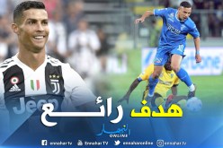 بالفيديو.. رونالدو بهدف عالمي يتغلب على بن ناصر في الكالتشيو