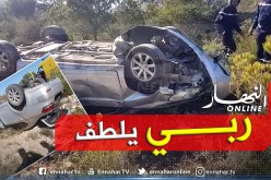 عين تموشنت.. جريح في إنحراف سيارة بين شاطئ ساسل وسبيعات