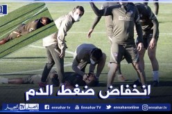شاهد.. لاعب أتلتيكو مدريد ينجو من الموت في التدريبات !