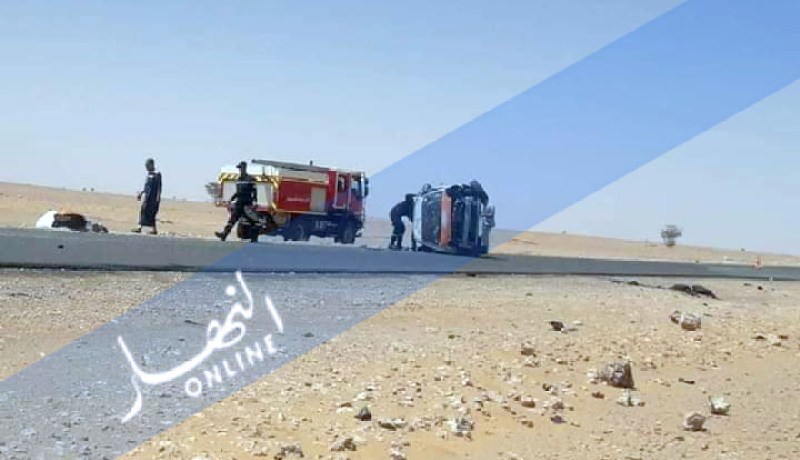 قتيلان في حادث مرور بأم العسل في تندوف