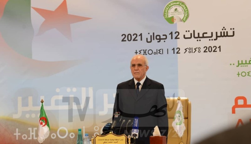 شرفي يكشف نسبة المشاركة النهائية في الإنتخابات