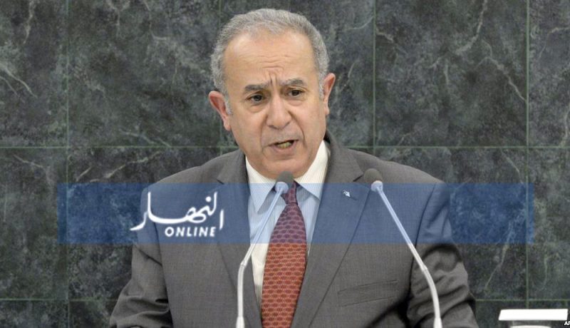 لعمامرة بإثيوبيا للمشاركة في اجتماع حول القرن الإفريقي والبحر الأحمر