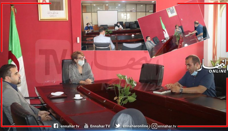 وزيرة الثقافة تنصب المدير العام الجديد للمعهد العالي لفنون العرض والسمعي البصري