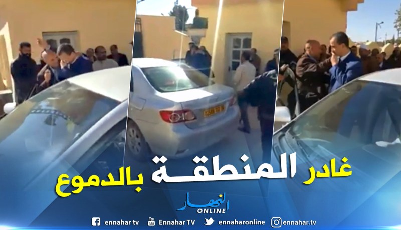 شاهد كيف غادر رئيس دائرة سيدي عامر إلى دائرة مقرة في المسيلة