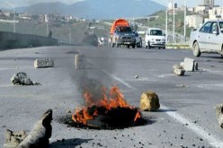 غلق الطريق الوطني رقم 26 ببجاية