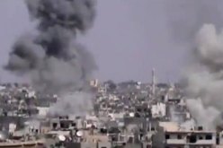 غارات جوية واشتباكات في ريف دمشق