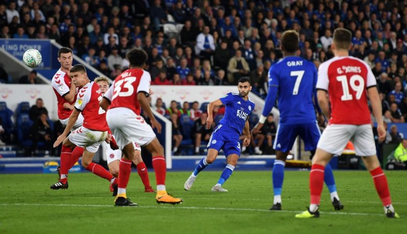 غزال: “سعيد بأول أهدافي مع ليستر”