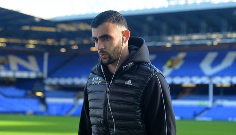 غزال يغيب من جديد عن التشكيلة الأساسية لليستر سيتي