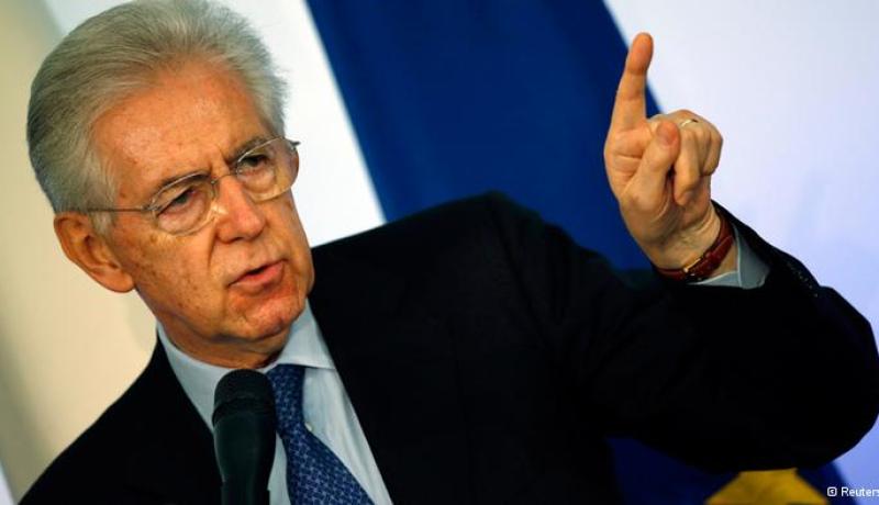 مونتى يعلن عن برنامجه الانتخابى ويدعو الإيطاليين للمشاركة فى نقاشه