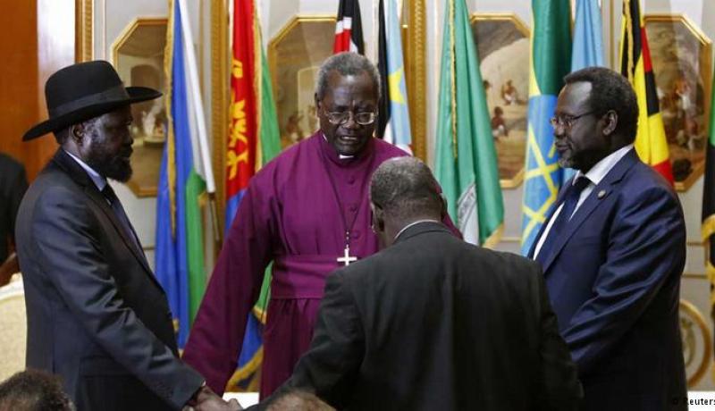 اتفاق حكومة جنوب السودان والمعارضة على تشكيل حكومة انتقالية بداية مارس
