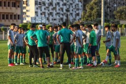 بالصور.. شُبان الخضر يُجرون آخر حصة تدريبية قبل النهائي