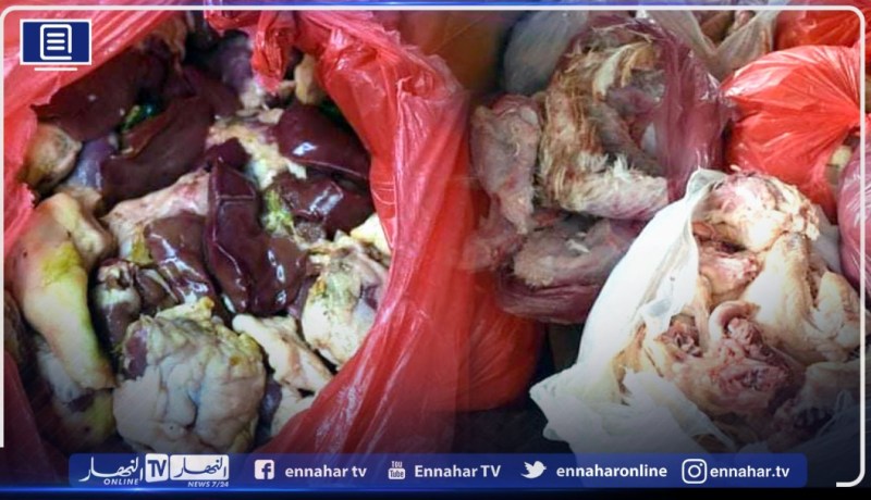 عين الدفلى: حجز أكثر من 130 كلغ من اللحوم البيضاء فاسدة ببومدفع