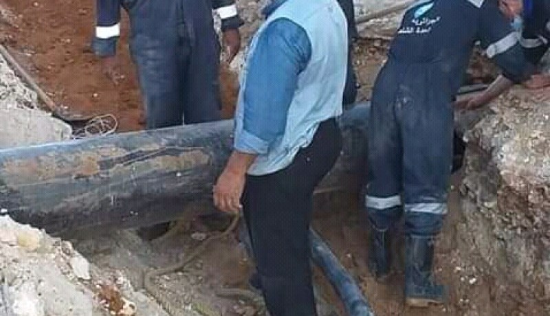 الشلف: إنطلاق أشغال تجديد القناة الرئيسية للمياه لحي سونلغاز بواد أسلي