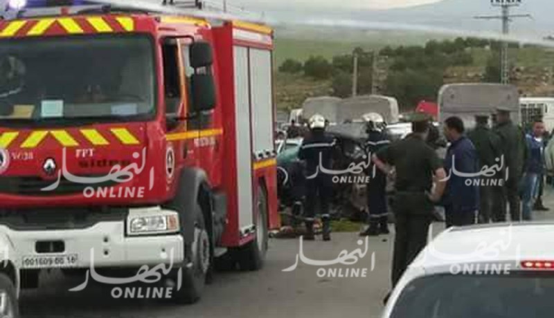مصرع شاب وإصابة إثنين في حادث مرور في تيسمسيلت 