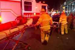 حريق كارثي يلتهم برجاً سكنياً في نيويوىك