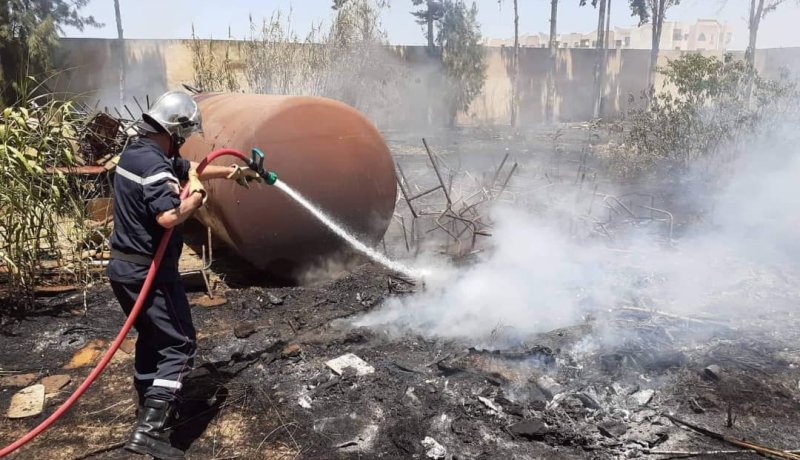 الشلف: اندلاع حريق داخل ثانوية العقيد بوقرة بحي الشرفة