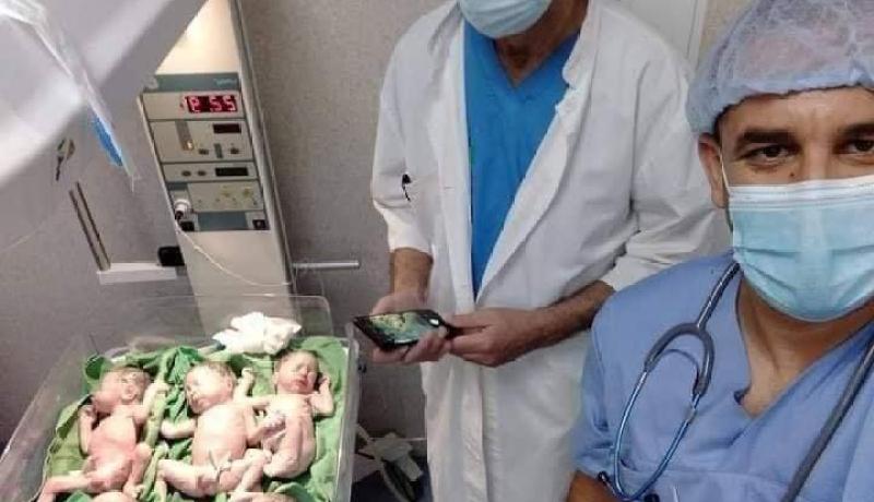 عين الدفلى: امرأة تضع 5 توائم بعيادة البركة