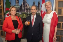 بالصور.. السفارة الكندية في الجزائر تحتفل بعيد استقلال بلادها