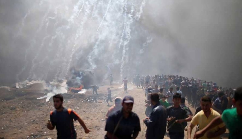 استشهاد 9 فلسطنيين في مواجهات مع جنود الكيان الصهيوني