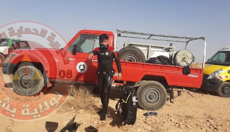 بشار: انتشال جثة غريق بسـد جـرف التـربة