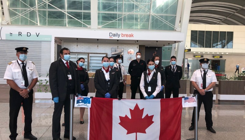 الرعايا الكنديون يغادرون الجزائر عبر رحلة جوية تجارية