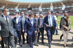 ناصري وخالدي وسواكري يعاينون المنشآت التي ستحتضن ألعاب البحر المتوسط بوهران