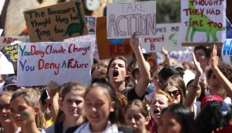 آلاف الطلبة بأستراليا ونيوزلندا في مسيرات احتجاجا على تغير المناخ في العالم