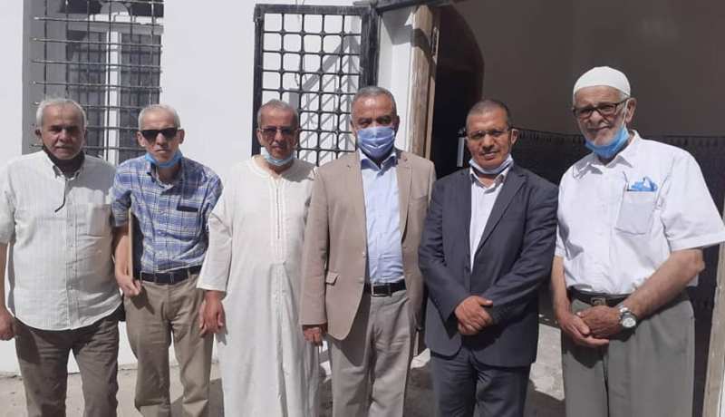 والي تيزي وزو يعاين زاوية الشيخ ولحاج كديد