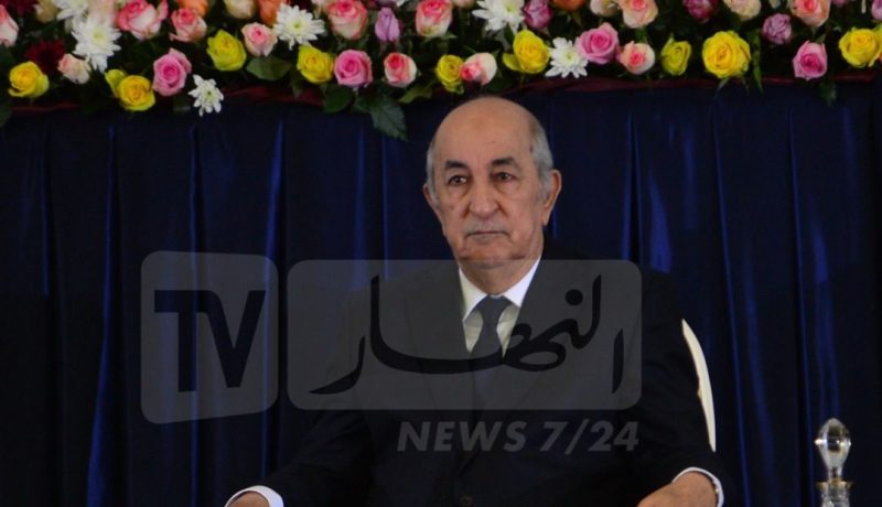 الرئيس تبون: منع المسيرات وغلق أي مكان يشتبه فيه