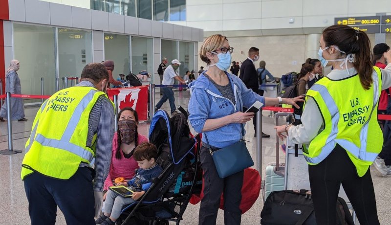 24 رعية أمريكي يغادرون الجزائر عبر الخطوط الكندية