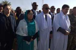 كريكو وزيتوني يزوران المعلم التذكاري المخلد للتفجيرات النووية برقان