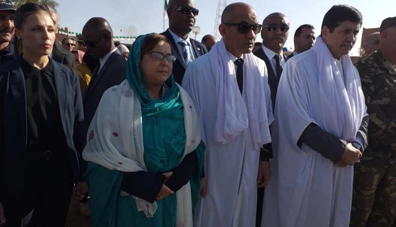 كريكو وزيتوني يزوران المعلم التذكاري المخلد للتفجيرات النووية برقان