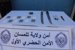 تلمسان: توقيف شخص مشتبه فيه وحجز كمية من المخدرات والمؤثرات العقلية