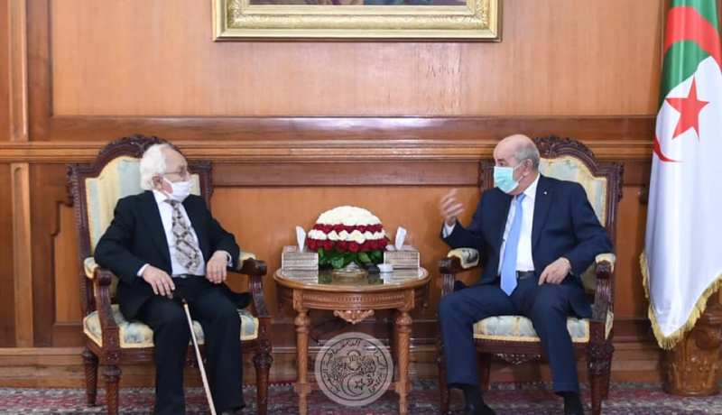 هذا ما دار بين رئيس الجمهورية والمجاهد عثمان بلوزداد