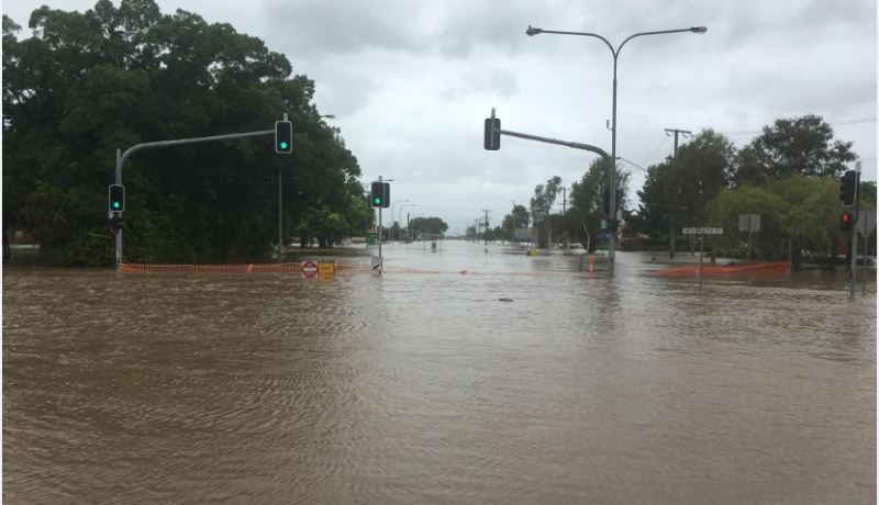 بالفيديو: تماسيح تجوب الشوارع الأسترالية بعد الفيضانات