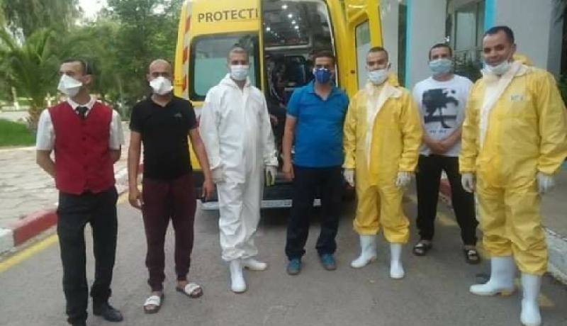 المحطة  المعدنية حمام بوغرارة تستقبل رعايا جزائريين كانوا عالقين بالمغرب