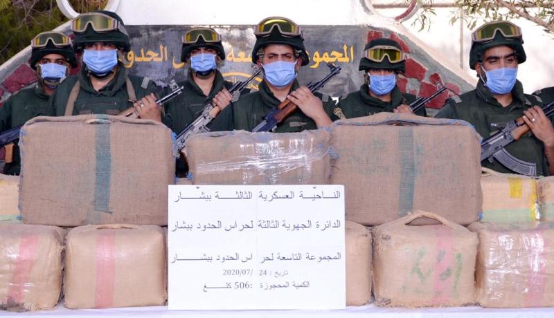 حجز أزيد من 5 قناطير من الكيف المعالج ببشار