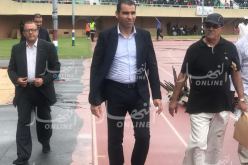 بالصور..زطشي متواجد بملعب الإستقلال رفقة ربوح وسفير الجزائر بالسنغال