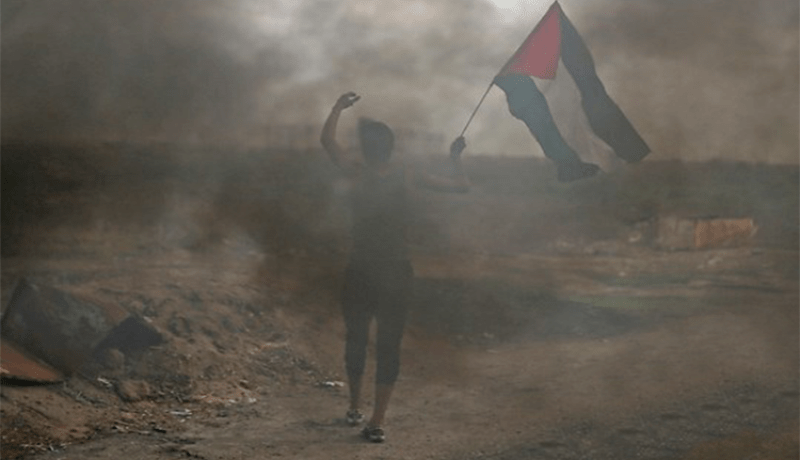 إصابة عشرات الفلسطينيين في مظاهرات الغضب