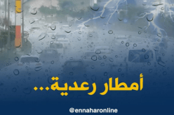 نشرية خاصة تحذر من تساقط أمطار رعدية على 5 ولايات