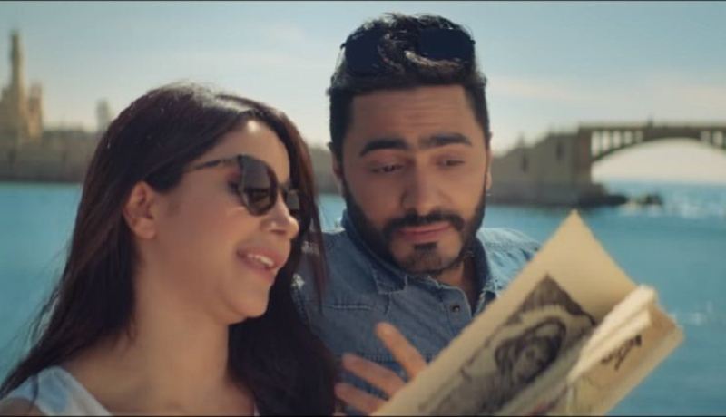 تعليق تامر حسني على محاولات الإيقاع بين زوجته وأسيل عمران