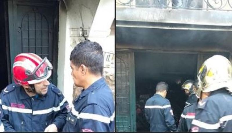 وهران: احتراق مستودع داخل مسكن متكون من طابقين